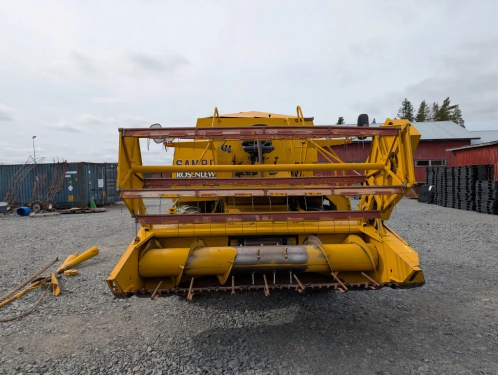 Sampo 580 hytitön leikkuupuimuri /