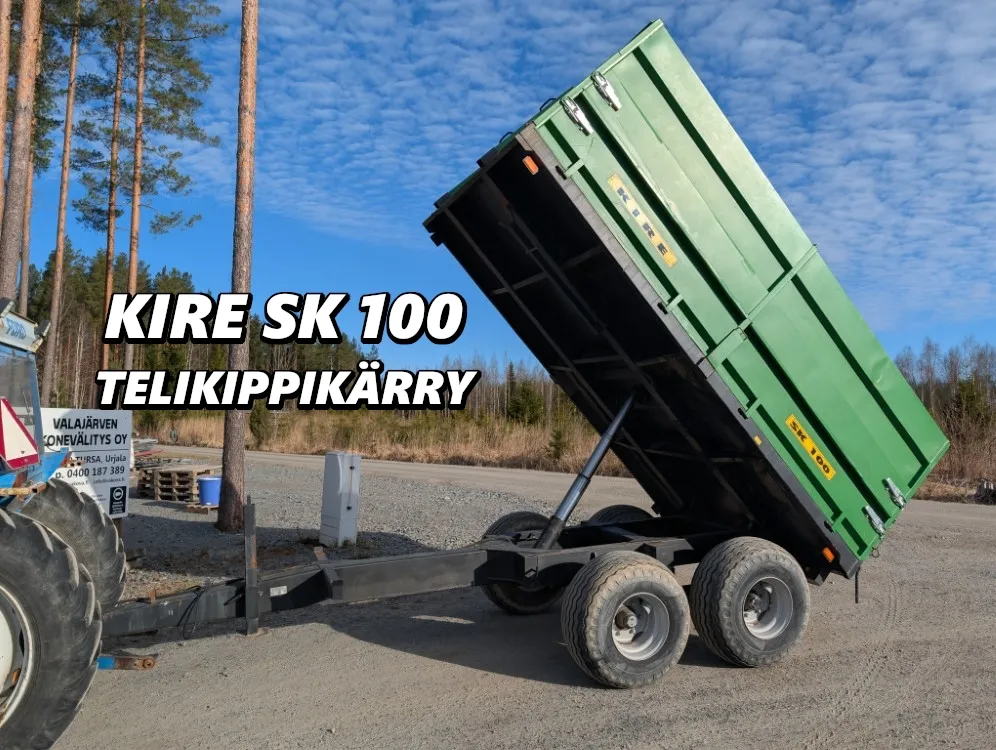 Kire SK100 telikippikärry - 100HL / Siisti - Katso video!