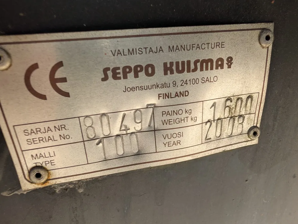 Kire SK100 telikippikärry - 100HL / Siisti - Katso video!