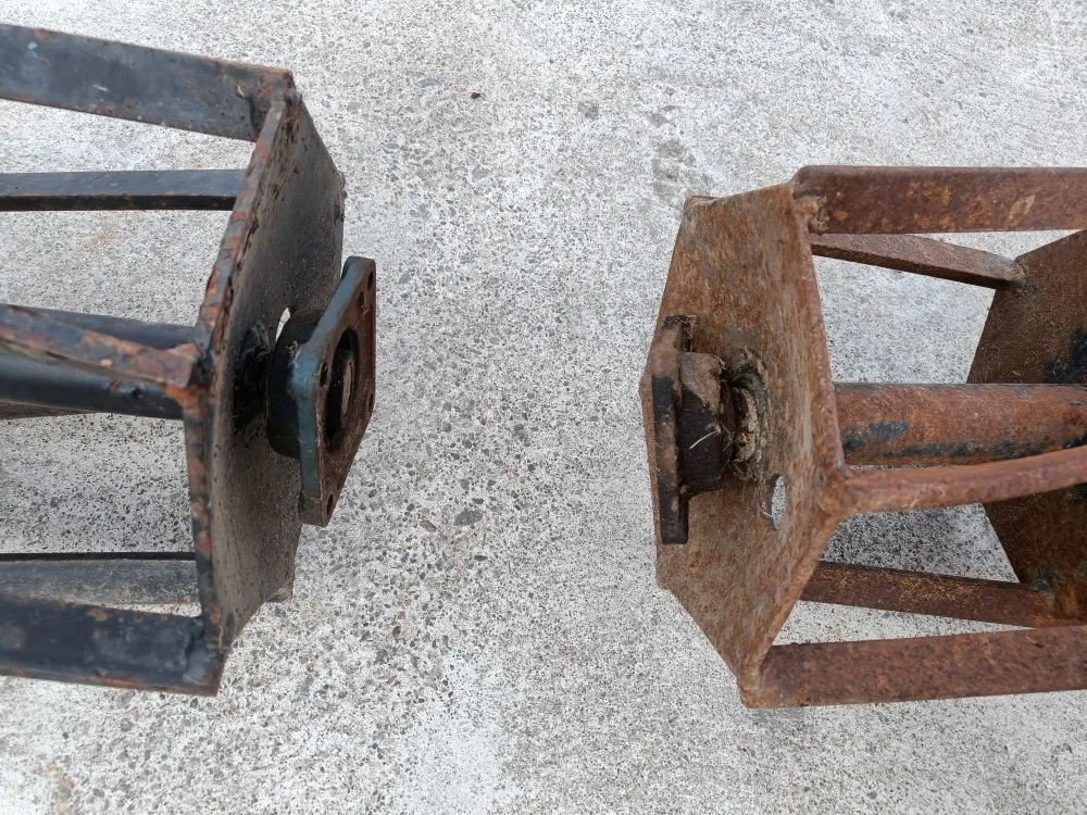 Äkeen varpajyrät 780 mm / Hyväkuntoiset 2 kpl