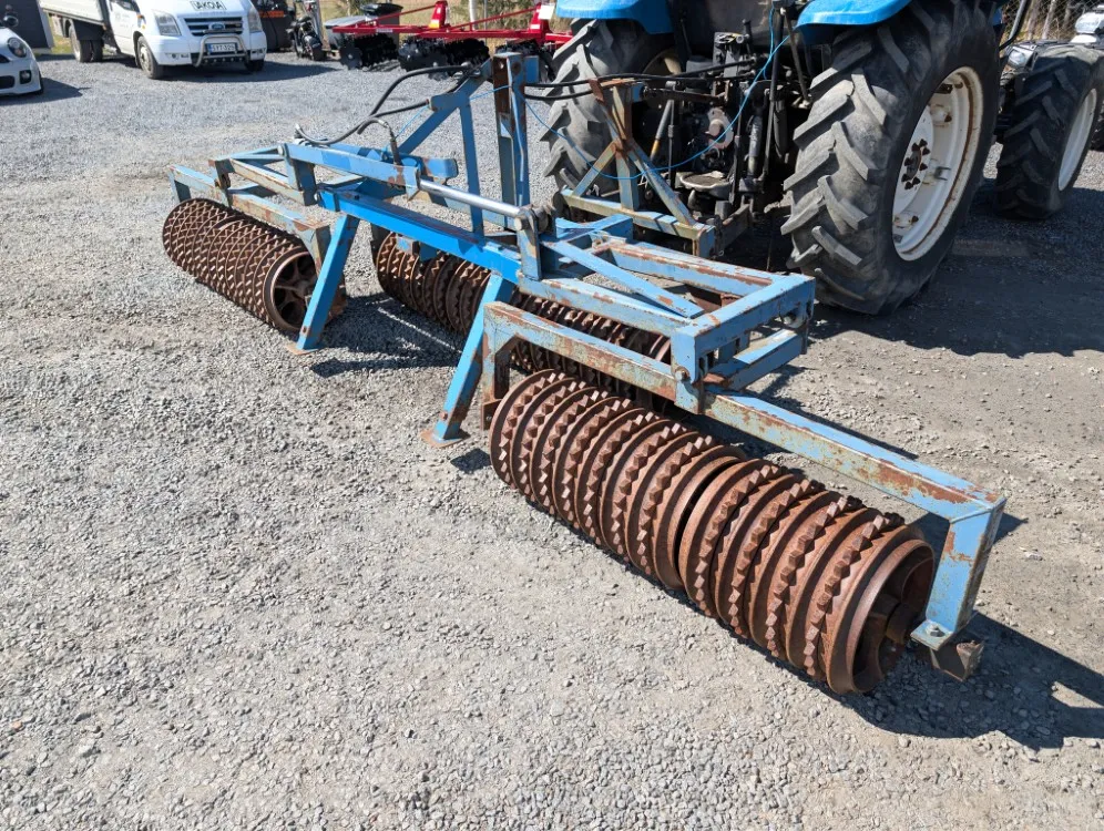Dalbo jyrä 425cm, kiekot 45cm / Hydraulisesti taittuva, katso video!