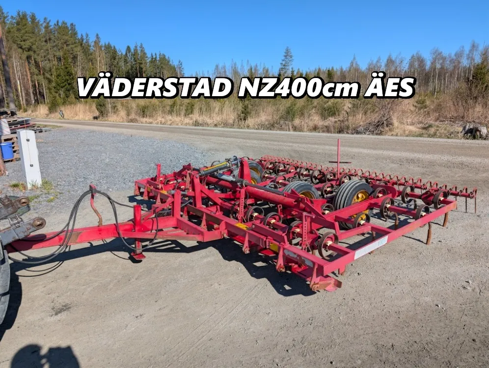 Väderstad NZ400cm äes / hinattava, taittuva, etulana ja jälkihara