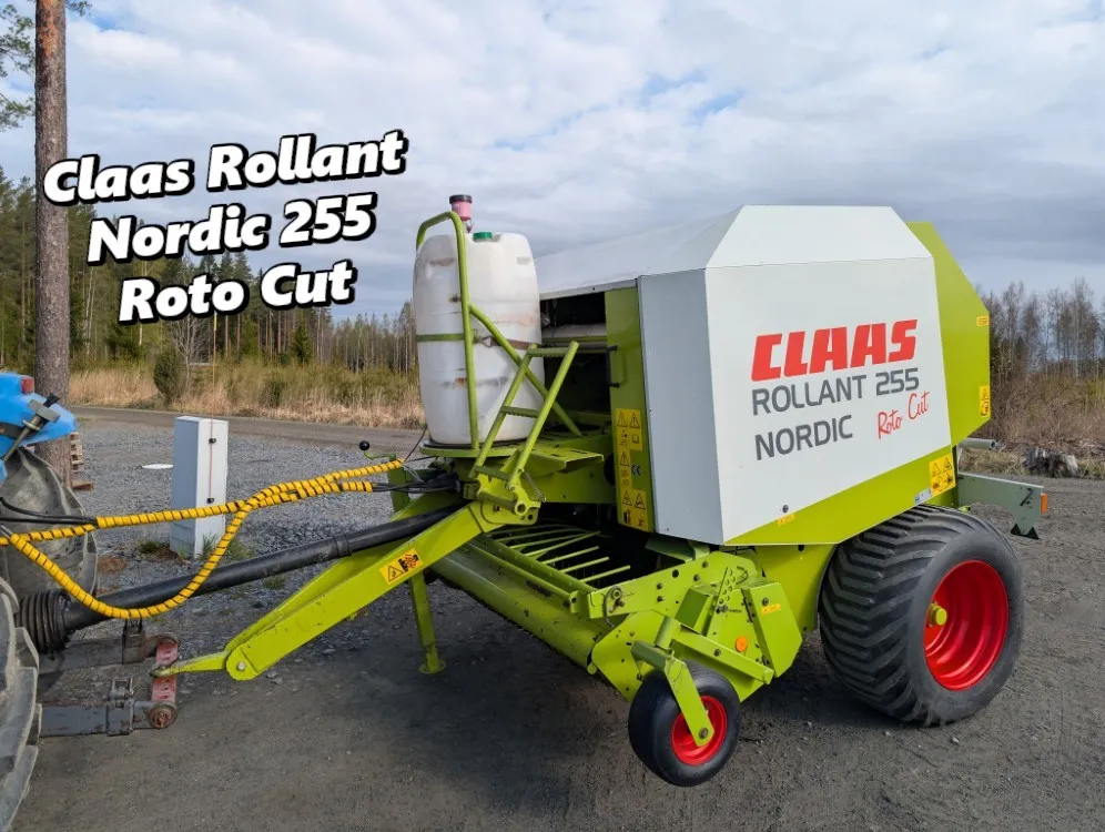 Claas Rollant Nordic 255 Roto Cut / Paalattu 8139 paalia / Upea kunto!