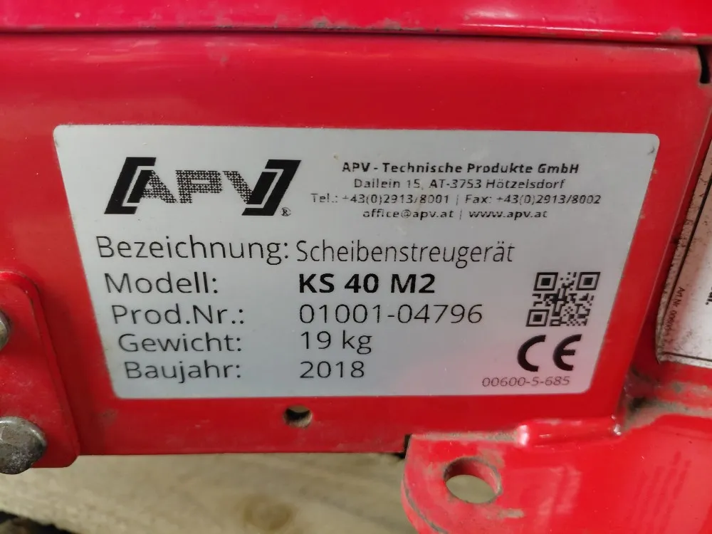 APV KS40 M2 piensiemenlevitin /