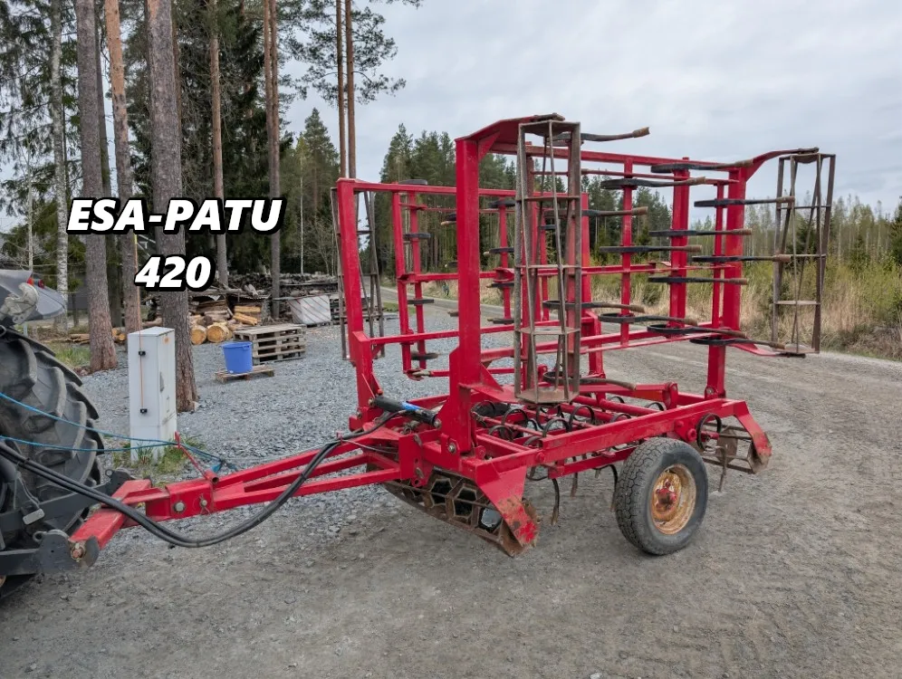Esa-Patu 420 äes hinattava ja taittuva / Varpajyrillä, katso video!