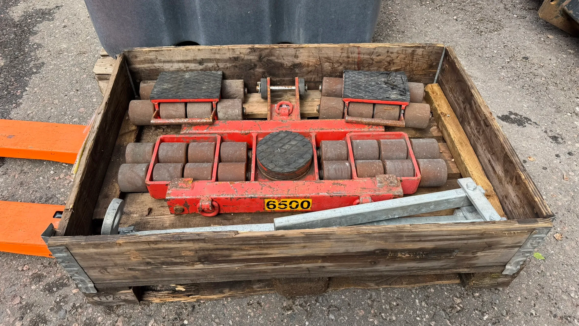 Jung JL12K 24 tn Siirtorullat / Haalausyksikkö 24 tn