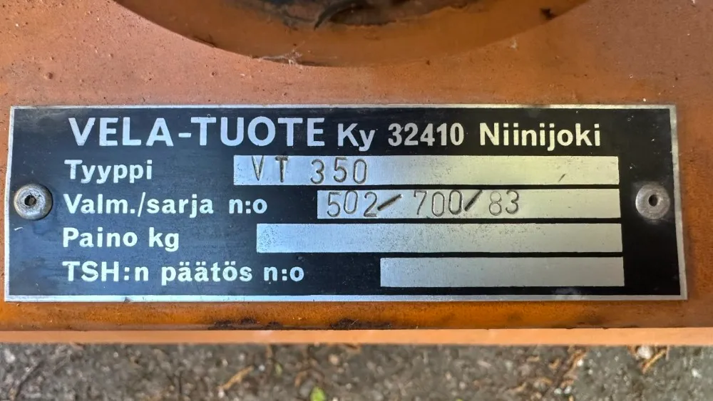 VT350 Lakaisulaite / Harjaimuri trukkipiikkeihin