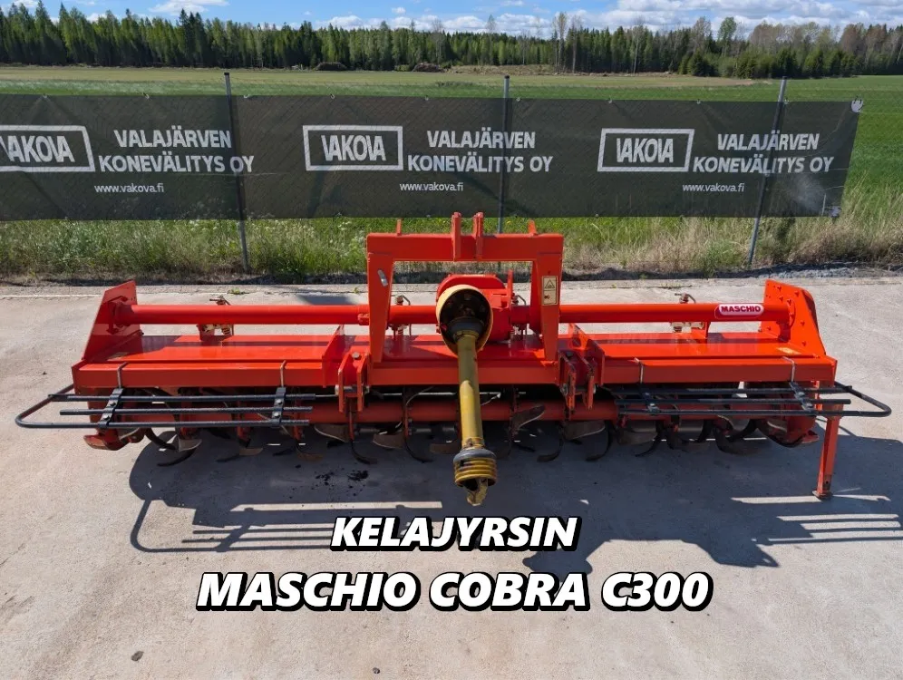 Maschio Cobra C300 kelajyrsin / Hienokuntoinen, katso video!