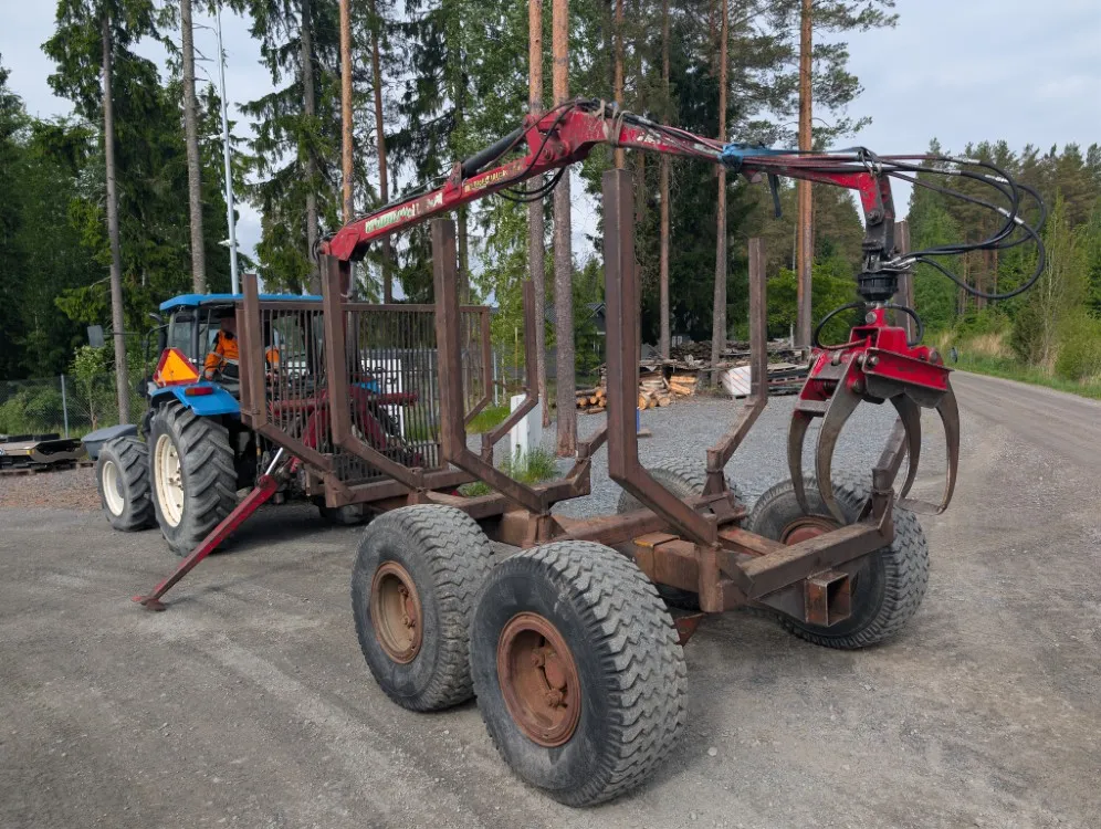 Metsäkärrypaketti Hakki HK-29 / Telikärryllä, katso video!