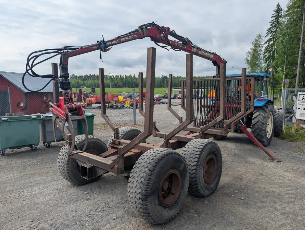 Metsäkärrypaketti Hakki HK-29 / Telikärryllä, katso video!