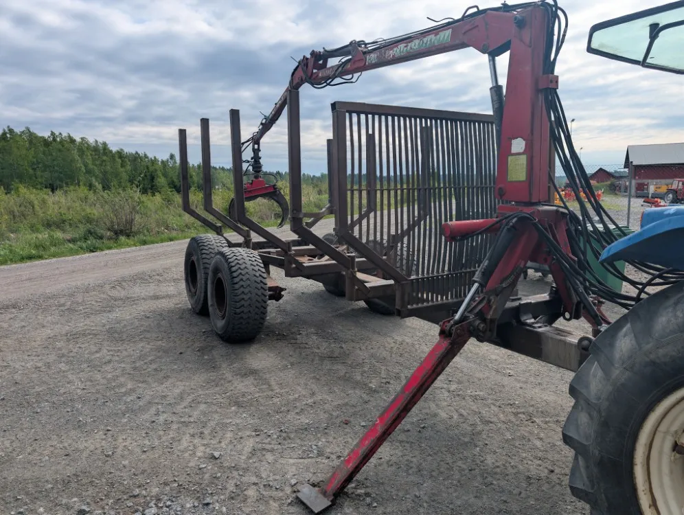 Metsäkärrypaketti Hakki HK-29 / Telikärryllä, katso video!