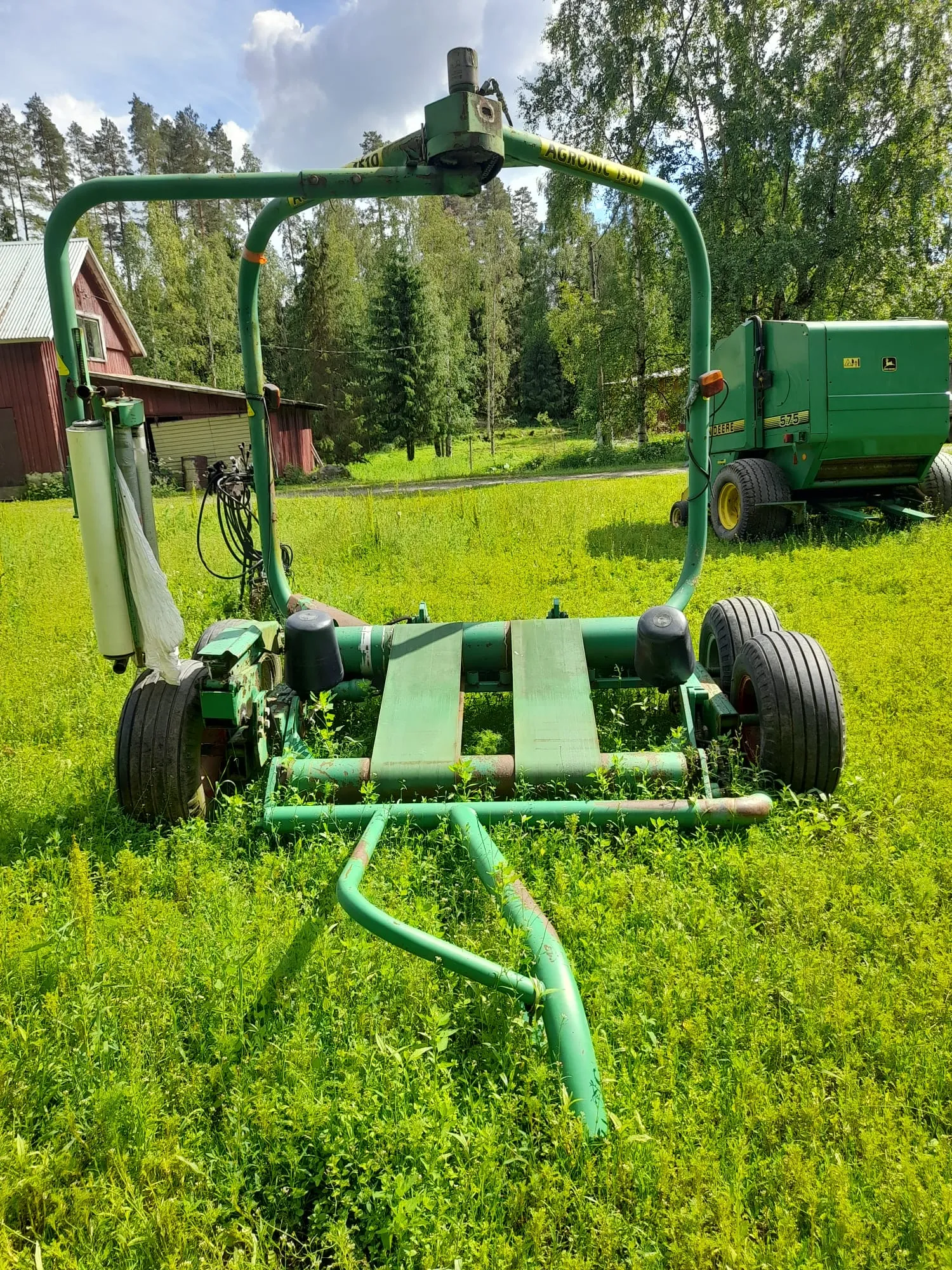 Käärijä Agronic 1510, katso video! / Asiakkaan lukuun!