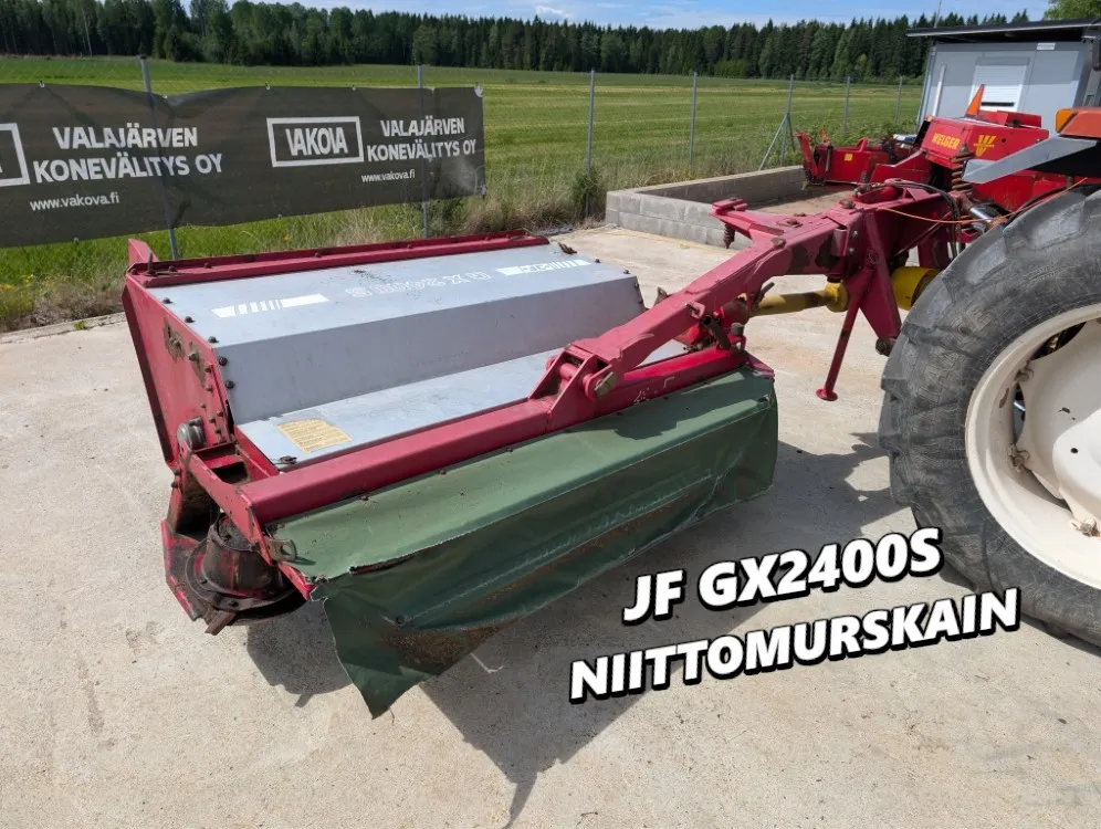 JF GX2400S niittomurskain / Katso video!