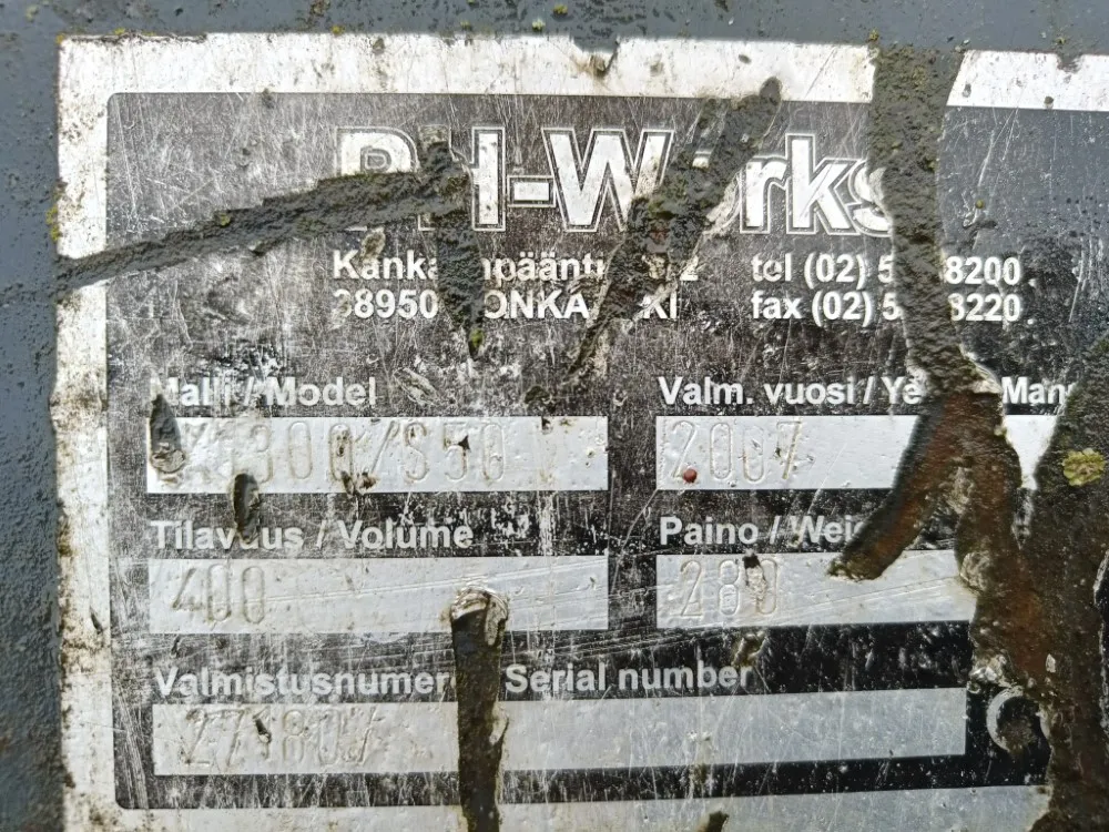 Luiskakauha 125cm - S50 kiinnike / PH-Works