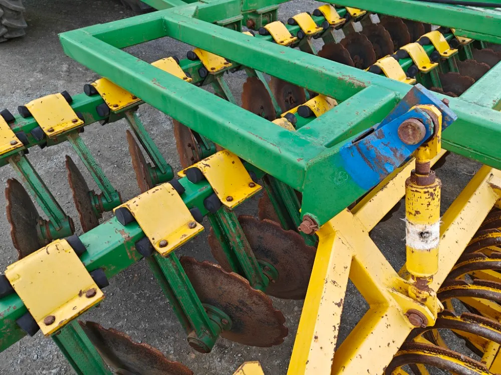 Teko 350cm lautasmuokkain / Hinattava T-kiekkopakkerilla