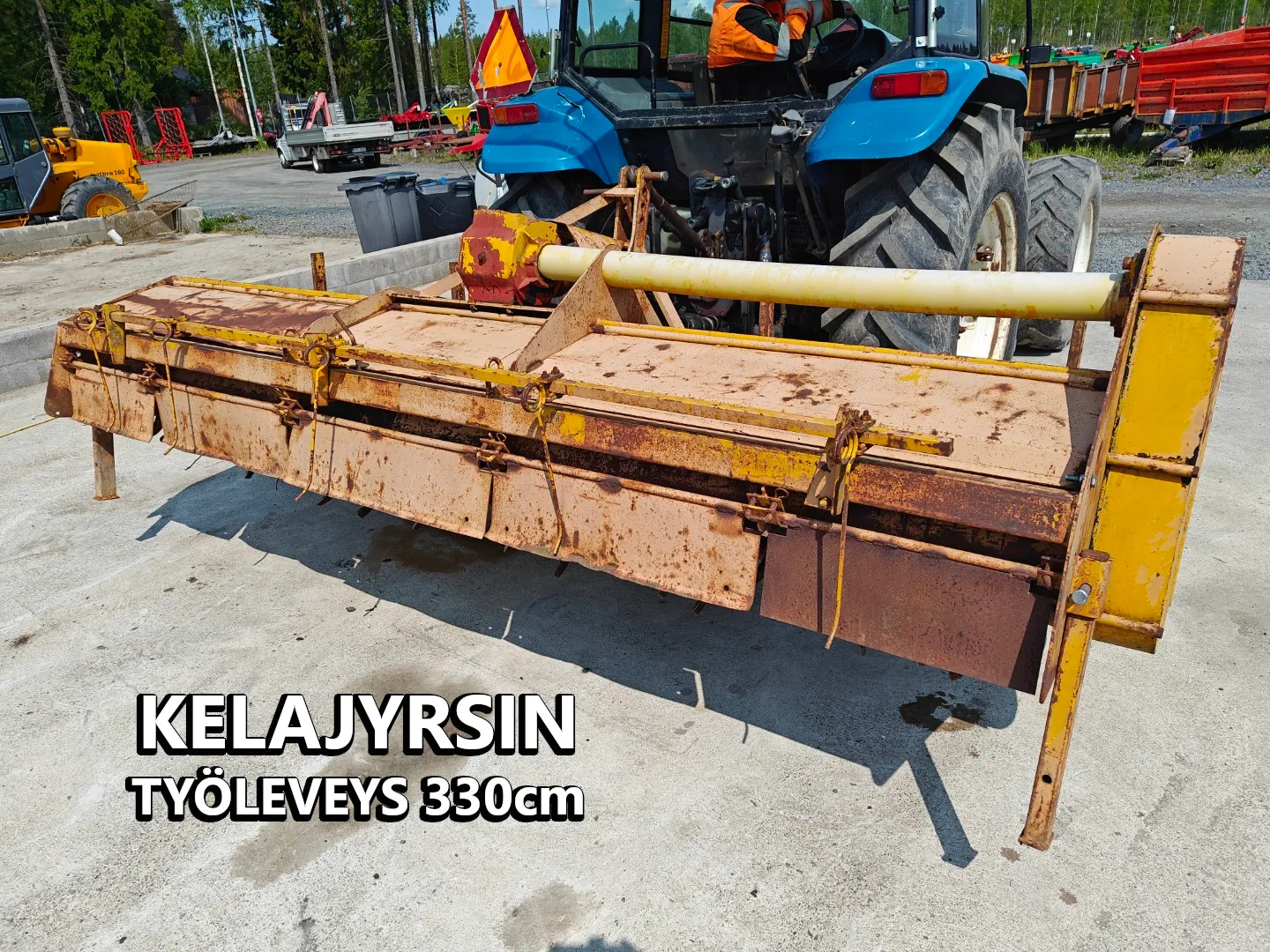 Kelajyrsin 330cm, katso video! /