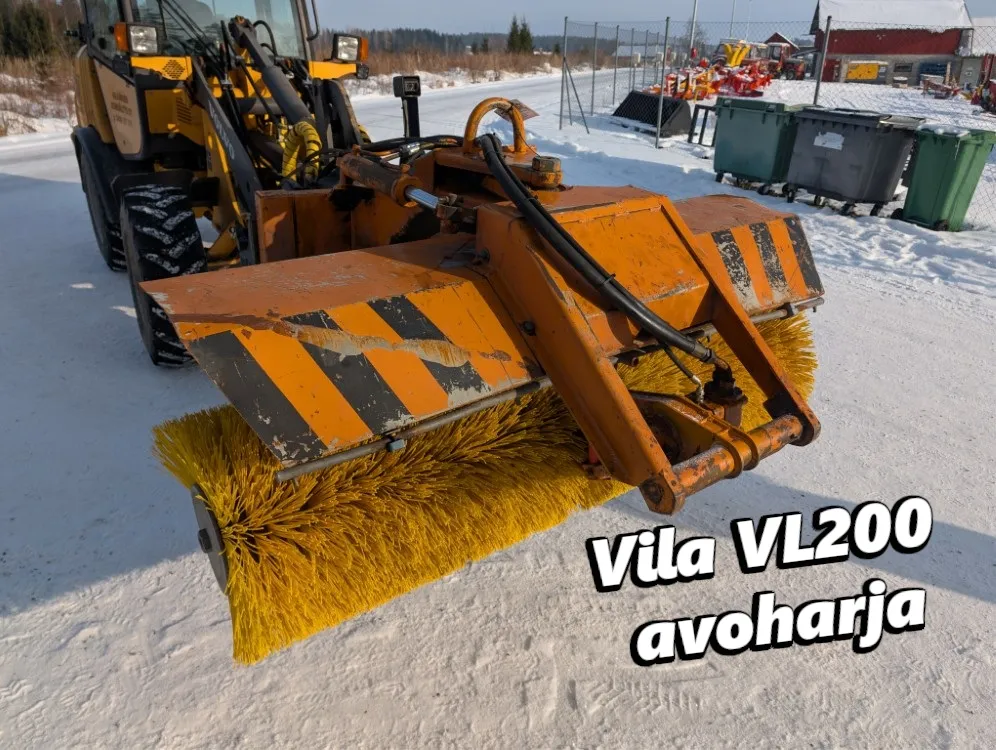 Vila VL200 avoharja / Harjakone - Vila-kiinnike - VIDEO