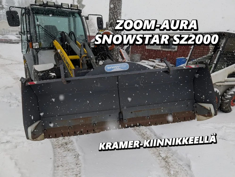 SnowStar SZ2000 Zoomaura / 200-320cm - Kramer-kiinnike - Video!