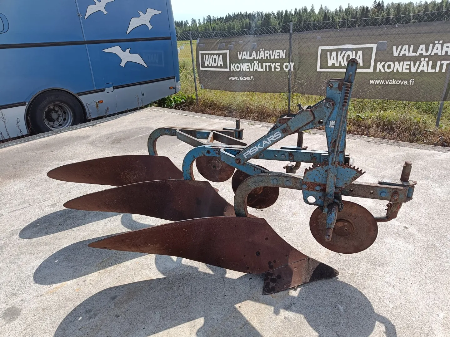Fiskars 3-siipinen sarka-aura / Kyntäjä KH - kiekkoleikkureilla