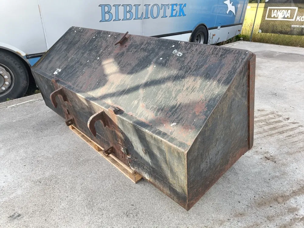Etukuormaajan kauha 220cm /