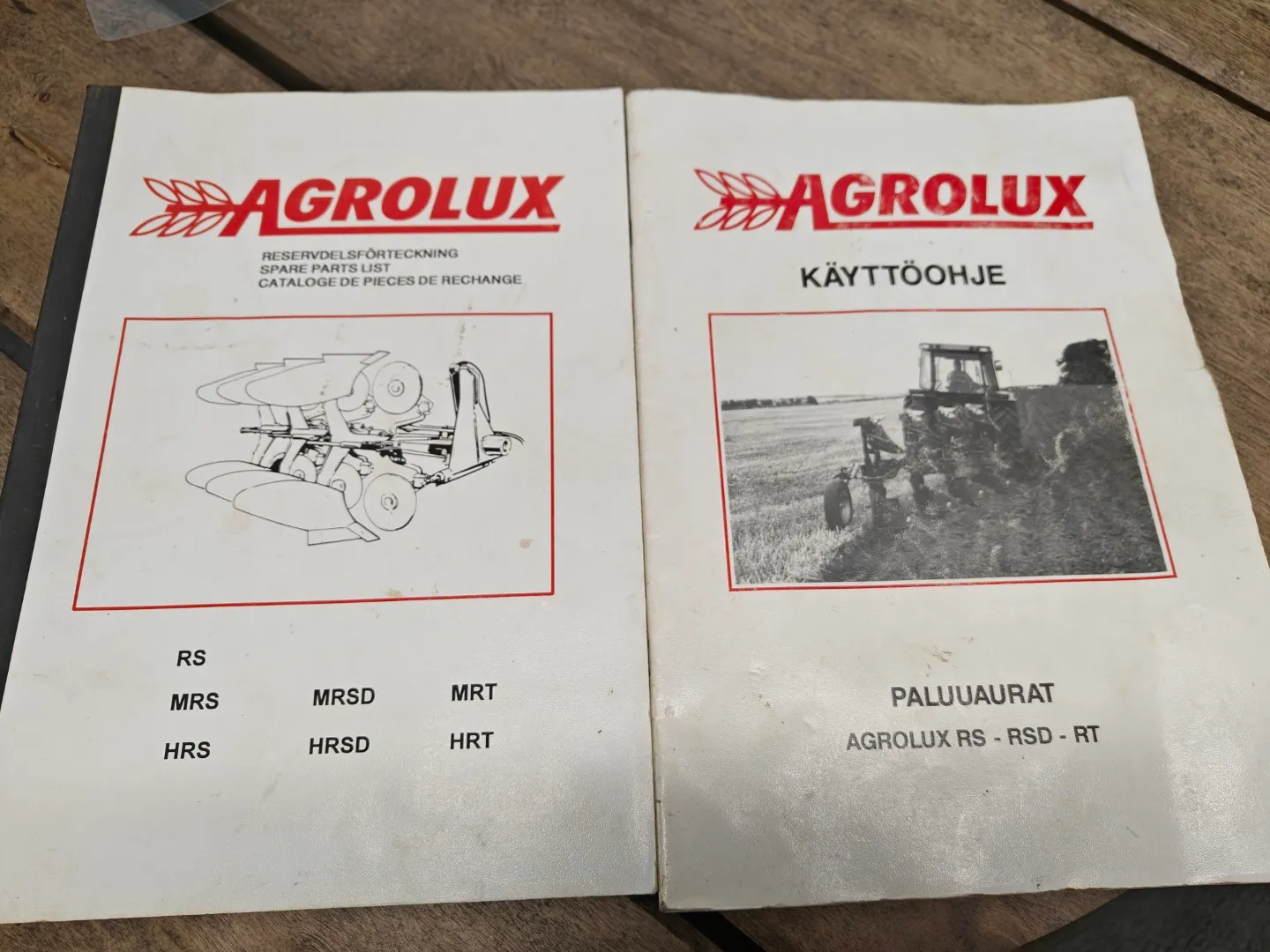 Agrolux MRSD kääntöaura / 3-siipinen kiekkoleikkurit ja esiaurat