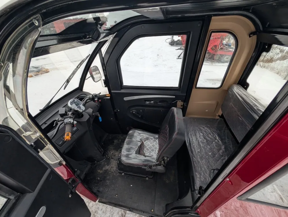 BSBil 2100S sähköajoneuvo / 3-pyöräinen - hytillinen - Katso video!