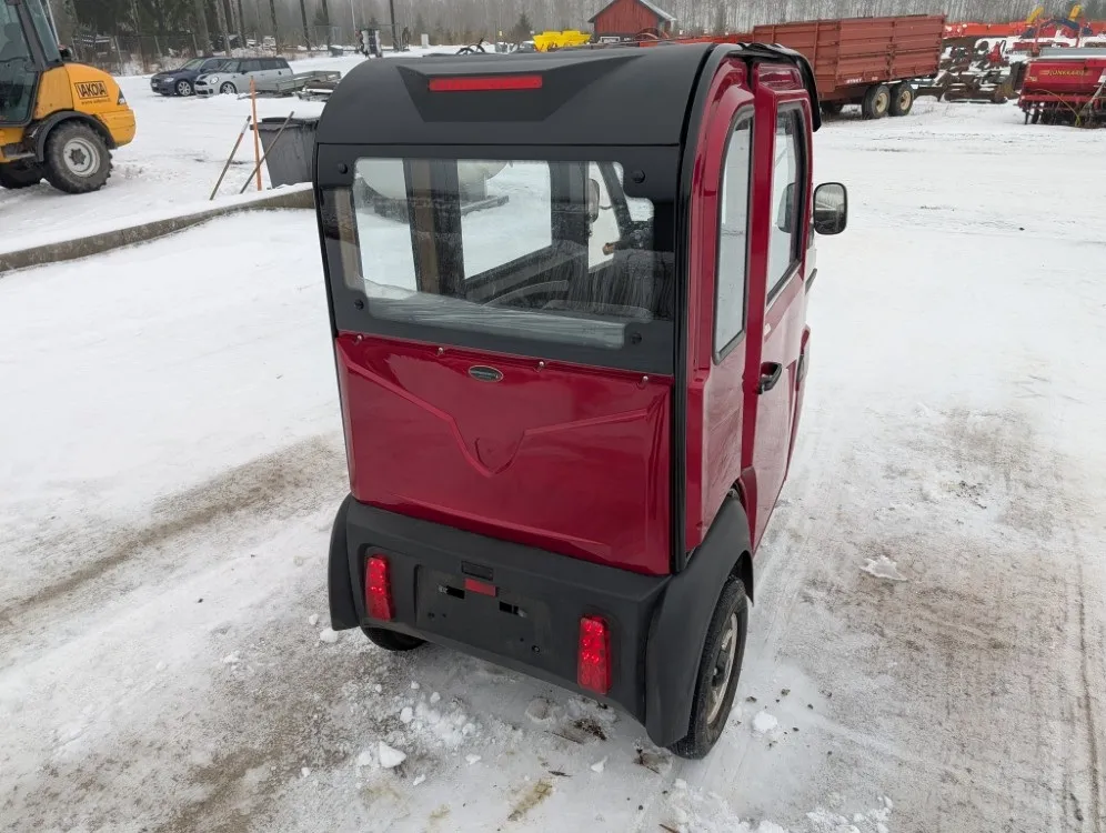 BSBil 2100S sähköajoneuvo / 3-pyöräinen - hytillinen - Katso video!