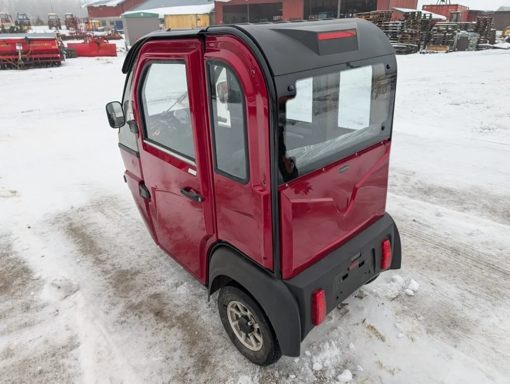 BSBil 2100S sähköajoneuvo / 3-pyöräinen - hytillinen - Katso video!