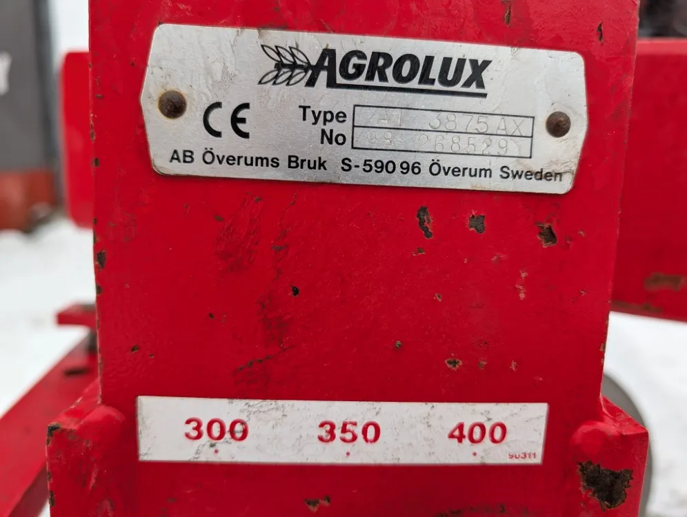 Agrolux AT3875AX sarka-aura / 3-siipinen - Täysautomaatti