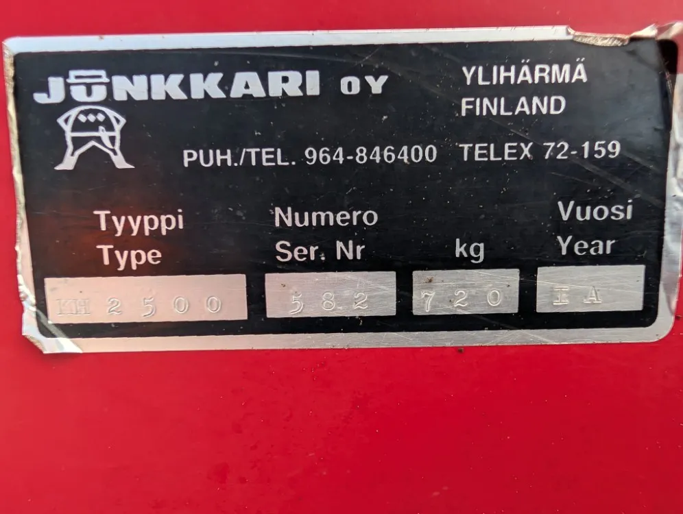 Simulta Junkkari KH2500 kylvölannoitin / Kevythinattava - HS-laatikolla - VIDEO