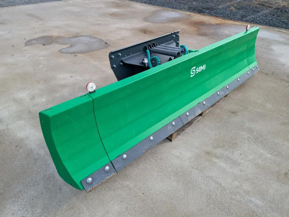 Sami 3000HD hydraulinen puskulevy / EURO, hyväkuntoinen, katso video!