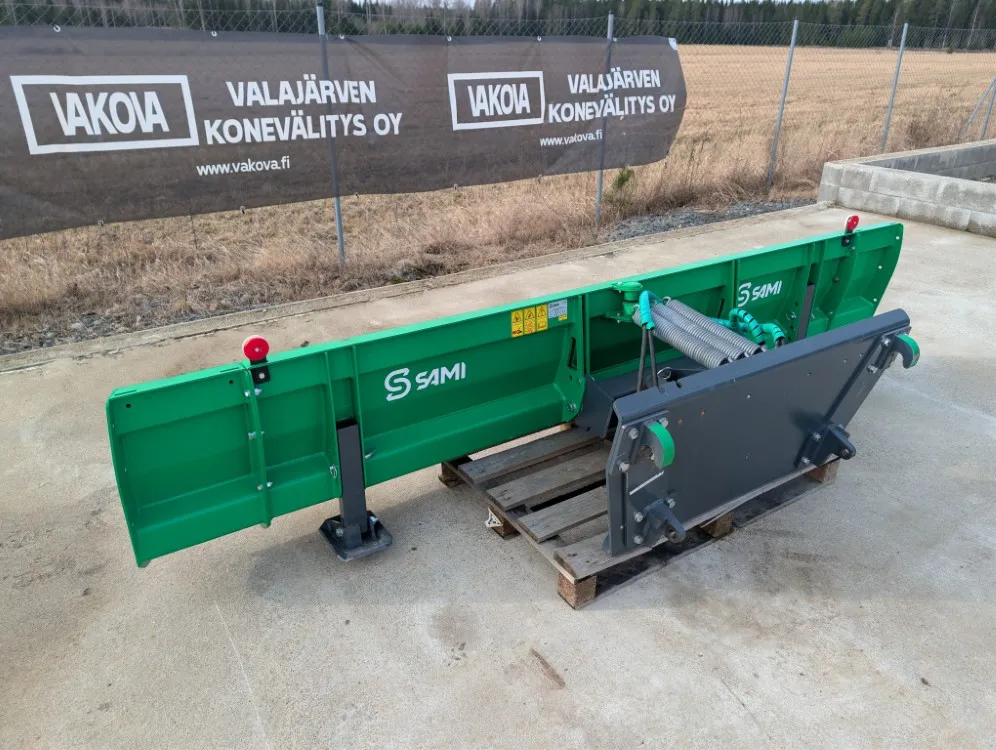 Sami 3000HD hydraulinen puskulevy / EURO, hyväkuntoinen, katso video!