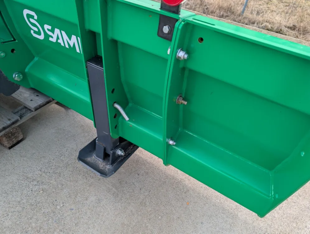 Sami 3000HD hydraulinen puskulevy / EURO, hyväkuntoinen, katso video!