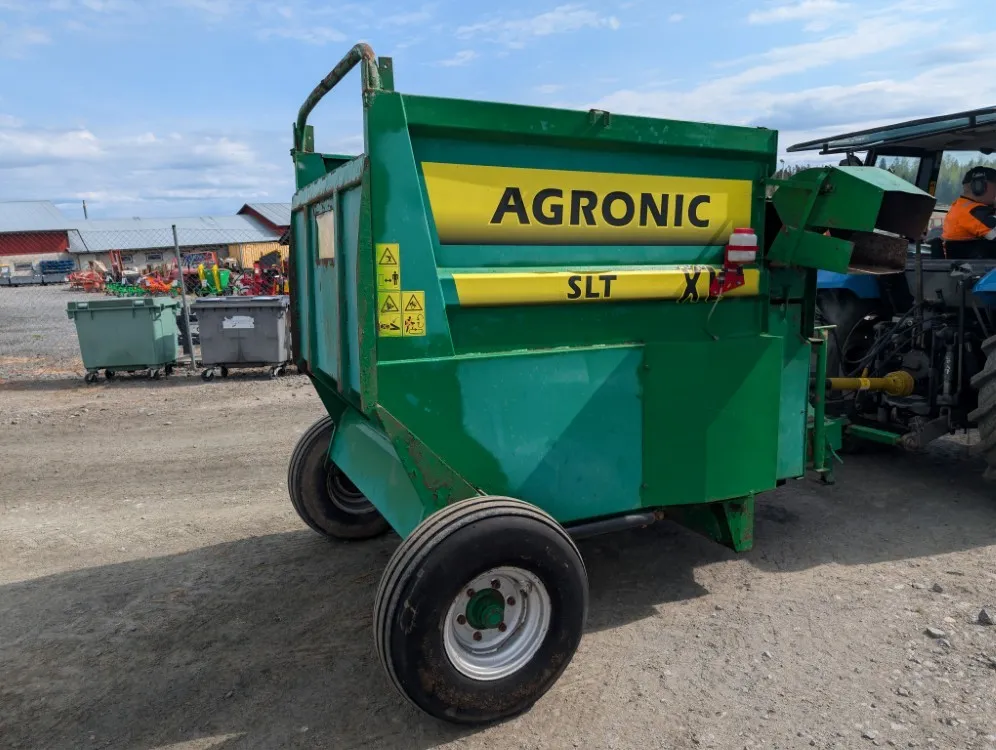 Agronic SLT XL pyöröpaalisilppuri / Katso video!