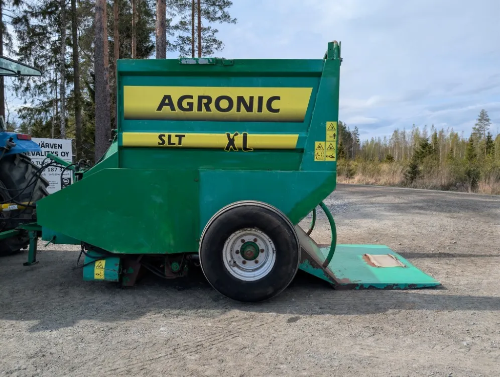 Agronic SLT XL pyöröpaalisilppuri / Katso video!