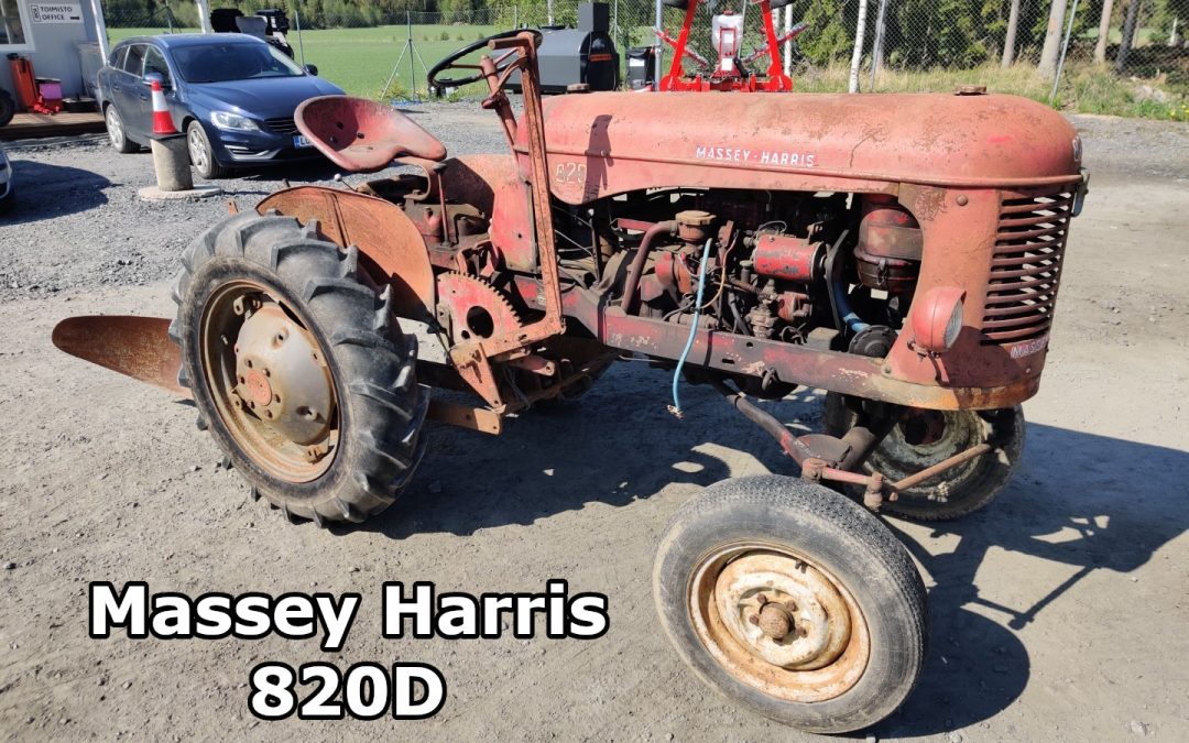 Massey Harris 820D traktori – KATSO VIDEO