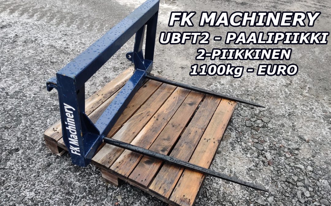 FK Machinery paalipiikki – 2-piikkinen – EURO-sovite