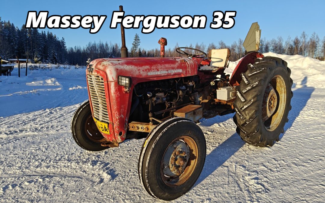 Massey Ferguson 35 traktori – rekisterissä – VIDEO