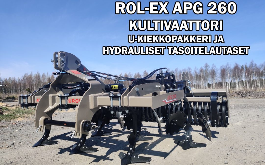 Rol-Ex APG 260cm – KULTIVAATTORI